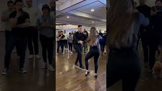 Intermediate Bachata Class Demo  Demetrio amp Nicole  Bachata Dance Academy bachata bachatadance [upl. by Irahcaz]