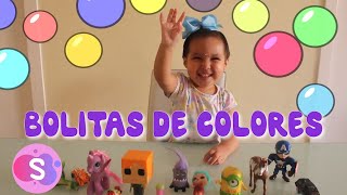 VIDEOS DE BOLAS DE COLORES PARA NIÑOS  LITTLE SOPHIE  JUGUETES SORPRESAS Y JUGUETES DIVERTIDOS [upl. by Theron429]