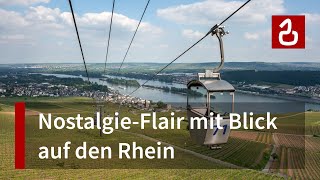 Seilbahn Rüdesheim  Niederwalddenkmal Rüdesheim am Rhein [upl. by Maloney848]