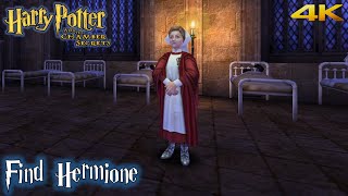 Harry Potter and the Chamber of Secrets PC Extended Find Hermione Walkthrough 4K [upl. by Frech698]