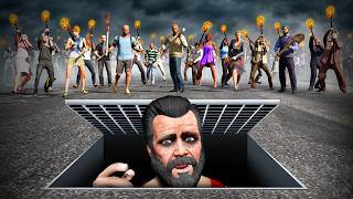 GTA 5 but EVERYONE is HUNTING Me [upl. by Jedd]