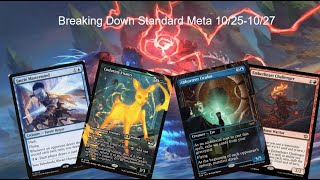 MTG Standard Meta Breakdown 10251027 [upl. by Mloc]