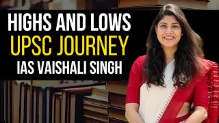 Failure in upsc is a constant  UPSC Journey of IAS Vaishali Singh  AIR 8 UPSC CSE 18  KSG India [upl. by Bert]