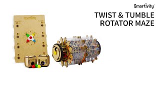 SMARTIVITY  Twist and Tumble Rotator Maze  How to Play [upl. by Myrlene]