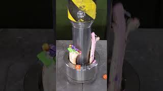 Compilation Of Best Candy Crushes With Hydraulic Press hydraulicpress crushing satisfying [upl. by Burdelle]