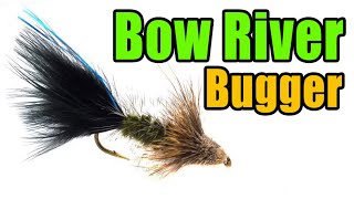 Bow River Bugger Steamer Fly Tying [upl. by Lemra]