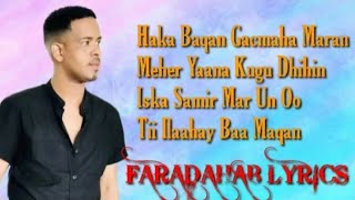 IIDLE YARE 2024  HAKA BAQAN GACMAHA MARAN  OFFICIAL LYRICS VEDIO [upl. by Elockcin]