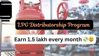 LPG Distributorship 2024 Apply for Indane Gas Agency Dealership Online  Advertisement in Hindi [upl. by Ileray]