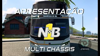 APRESENTAÇÃO  NB1 DD 8X2 MULTI CHASSIS  BY JH3D MODS [upl. by Suirada]