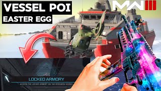 NEW Research Vessel POI Easter Egg Tutorial Fortunes Keep MW3 Warzone season 2 Reloaded [upl. by Eyahs88]