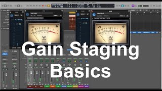 Gain Staging Basics [upl. by Ynnoj746]