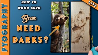 Mastering Wood Burning Enhance Your Art With More Dark Tones For Realistic Animal Portraits [upl. by Jedthus601]