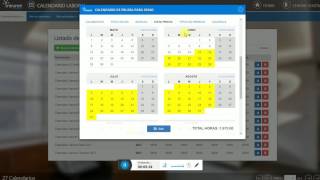 Calendario Laboral Configuración [upl. by Spatola947]