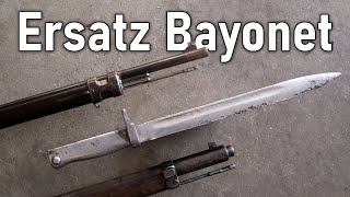 Imperial German WW1 Ersatz Bayonet [upl. by Mihsah]