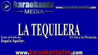 La tequilera Karaoke estilo Ángela Aguilar [upl. by Aneleh412]