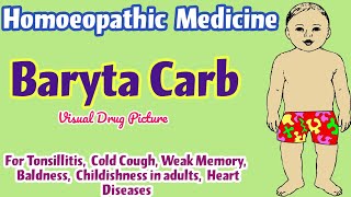 Baryta Carb 30 200 Uses  Baryta Carb Drug Picture  Baryta Carbonica  Homoeopathic Medicine [upl. by Nolos]