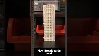 Very basic breadboard tutorial diy circuit cool battery simplecircuit breadboard wires led [upl. by Yrrak]