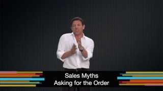 Jordan Belforts Straight Line  Sales Myths 01 Asking for the Order [upl. by Kenny433]