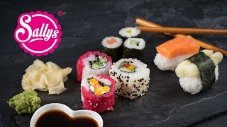 Sushi Basics  Maki Inside Out amp Nigiri – Sushi Reis amp Ingwer  Sallys Welt [upl. by Odnama]