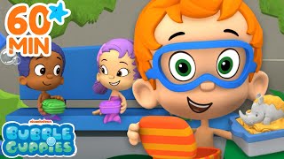 Lunchtime with Bubble Guppies 🍕 60 Minute Compilation  Bubble Guppies [upl. by Aday831]