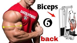 back and bicep workoutbiceps workoutbicep workoutback workoutback and biceps [upl. by Lawrence]