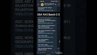 Springboard Ras foundation Course 2023  Batch C3 SBAspringboardspringboardras [upl. by Baniaz]