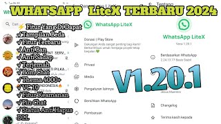 Whatsapp Terbaru Lite X Whatsapp 2024 • Wa Mod Terbaru Anti Blokir [upl. by Amoakuh]