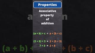 Properties of whole numbers  Associative [upl. by Alegre]