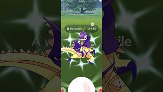 When I Got ✨Shiny Reptile in pokemongo [upl. by Acsirp]