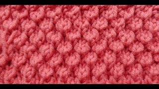 Knit with eliZZZa  Bobble Brioche  Knitting Stitch  Brioche Stitch [upl. by Elad985]