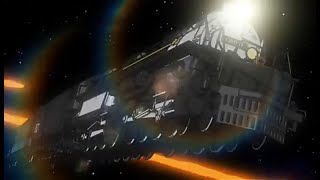 Galaxy Railways S1 Big One vs Alfort Destroyer [upl. by Masera927]