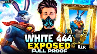 WHITE444 HACKER EXPOSED  FULL PROOFS  GARENA FREE FIRE [upl. by Michel]