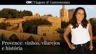 Provence Vinhos vilarejo e histoÌria I CNN Viagem amp Gastronomia [upl. by Esorylime953]