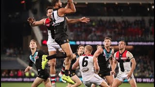 Port Adelaide v StKilda Round 19 2017 [upl. by Shatzer]