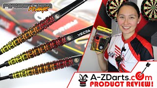 Winmau Firestorm Flame Darts Range  Straight amp Tapered Soft Tip amp Steel Tip Barrel  Product Review [upl. by Eiclek184]