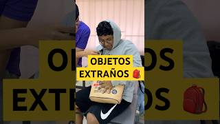 ¿Cual es el objeto mas extraño que tienes en tu mochila😰🤣 humor lospqliares comedia shorts [upl. by Nnylcaj]