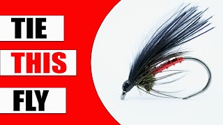 Red Bodied Cormorant flytying flyfishing fishing [upl. by Mallissa]