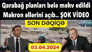 Böyük Plan belə məhv edildi Makron əllərini açıb ŞOK VİDEO [upl. by Anifares]