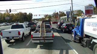 Driving White Marsh to Ferndale Over the Key Bridge [upl. by Alenas]