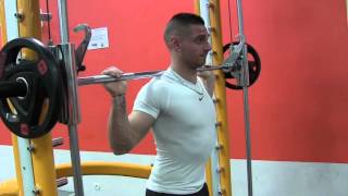 Extension mollets debout Smith machine [upl. by Napoleon]