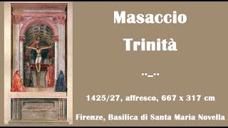 Trinità Masaccio [upl. by Niltag257]