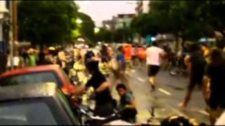 VIDEO Car Plows Into Group of Bikers [upl. by Adaven770]