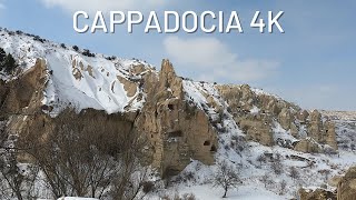 Cappadocia 4K  Goreme Open Air Museum Walking Tour [upl. by Arrec]