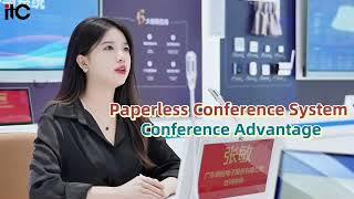 Meeting advantages of itc paperless conference system [upl. by Aryl]