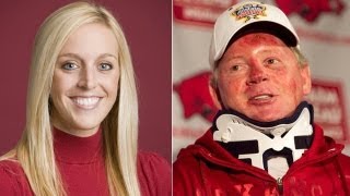 Bobby Petrino fired as Arkansas Razorbacks football coach [upl. by Ysnap]