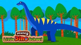 Learn about Diplodocus  Dinosaur Cartoon  Dinosaurs for Toddlers  Pinkfong Dinosaurs for Kids [upl. by Elah]