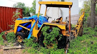 70s John Deere 310 Backhoe Sitting For Years Will It Run  NNKH [upl. by Pubilis689]