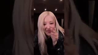 Rosé teach her chirography of ATP  BLACK PINK youtube shorts [upl. by Kylah]