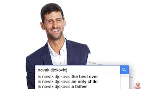 Novak Djokovic Answers the Webs Most Searched Questions  WIRED [upl. by Ling]