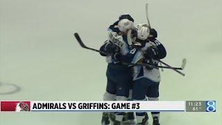 Griffins fall to Admirals in Game 3 [upl. by Andaira]